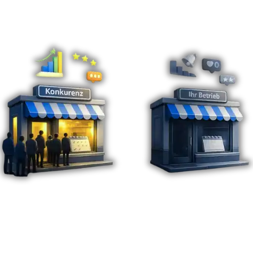 Konkurrenz wird bei Google zuerst gefunden